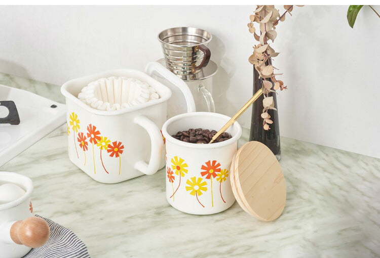 アデリアレトロ ホーロー 保存容器 マルチスクエアポット・ズーメイト ADR-35 角型 天ぷら そのまま 1.4L ホーロー 琺瑯 グッズ マルチポット ポップ ユニーク aderia(代引不可)