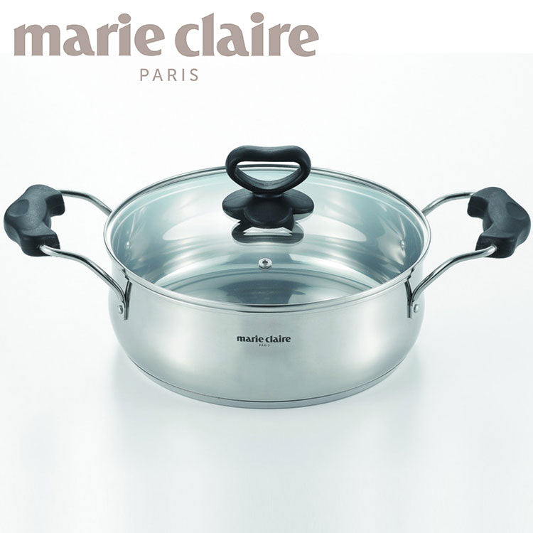 マリ・クレール ソフィア IH対応両手鍋24cm(代引不可)