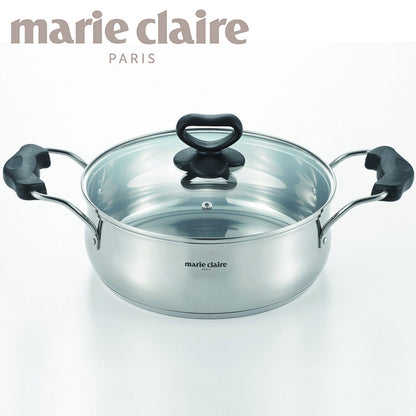 マリ・クレール ソフィア IH対応両手鍋24cm(代引不可)