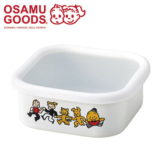 「OSAMU GOODS」ホーロースクエアストッカー キャラクター キッチン用品 かわいい(代引不可)
