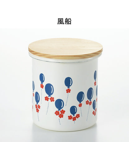 アデリアレトロ ホーロー 保存容器 キャニスターNew ズーメイト ADR-55 木蓋 コーヒー シュガーポット 茶葉 雑貨 琺瑯 ブランド グッズ かわいい 動物 アニマル 豹 虎(代引不可)