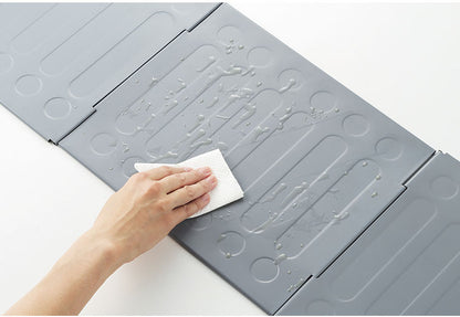 レンジガード コンロカバー コンパクト ガスコンロ 使うときだけ 折りたたみ式 油はねガード コンロ 油はね ガード 油はね防止 コンロ用 コンロガード (DS-12)