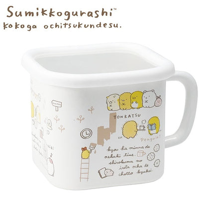 「すみっコぐらし」ホーローマルチスクエアポット キャラクター キッチン用品 かわいい(代引不可)