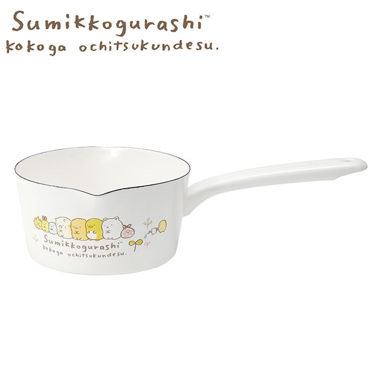 「すみっコぐらし」ホーローミルクパン15cm キャラクター キッチン用品 かわいい(代引不可)