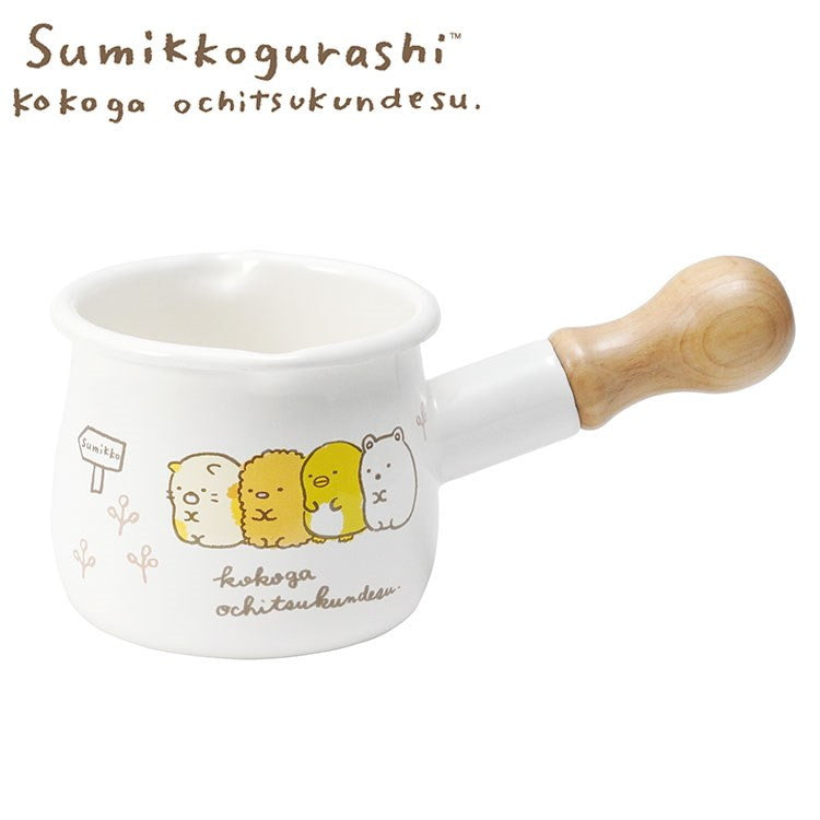 「すみっコぐらし」ホーロープチミルクパン キャラクター キッチン用品 かわいい(代引不可)