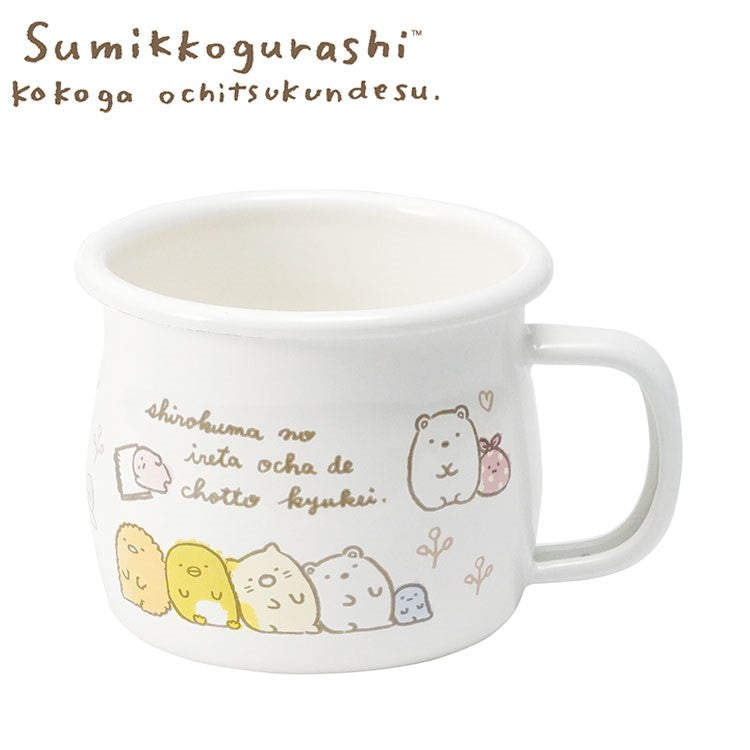 「すみっコぐらし」ホーローマグカップ キャラクター キッチン用品 かわいい(代引不可)