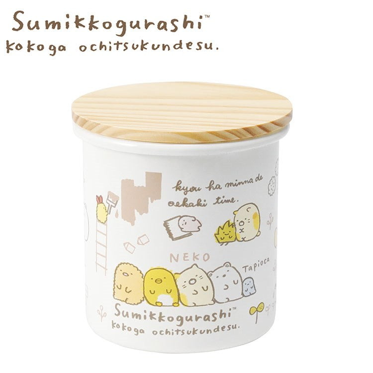 「すみっコぐらし」ホーローキャニスター キャラクター キッチン用品 かわいい(代引不可)