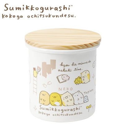 「すみっコぐらし」ホーローキャニスター キャラクター キッチン用品 かわいい(代引不可)