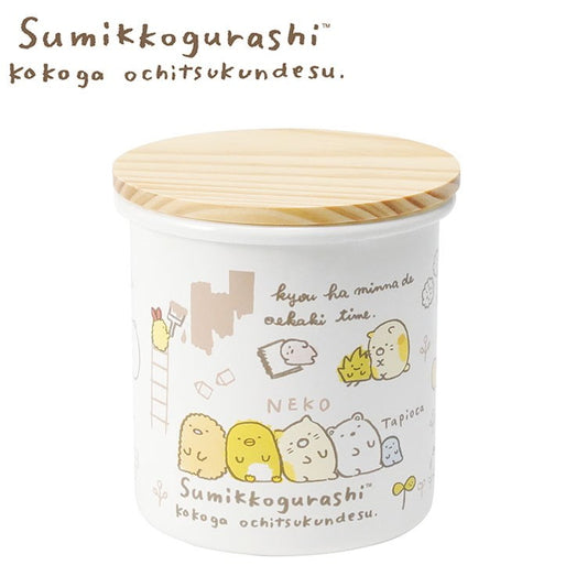 「すみっコぐらし」ホーローキャニスター キャラクター キッチン用品 かわいい(代引不可)