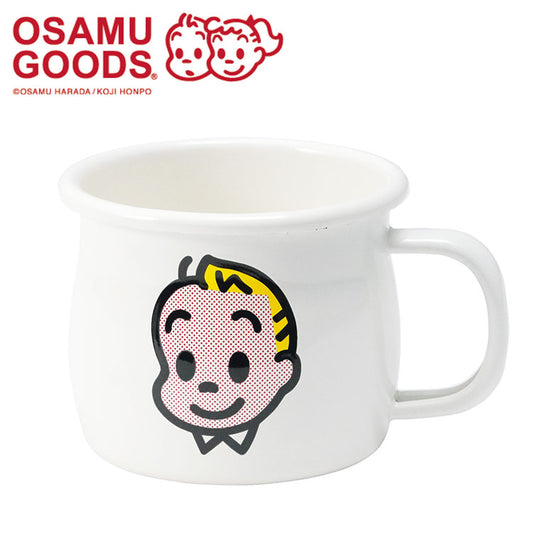 「OSAMU GOODS」フェイス ホーローマグカップ ジャック キャラクター キッチン用品 かわいい(代引不可)