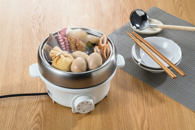 プチ・プレジール 電気ミニグリル鍋 スチーマー付(代引不可)