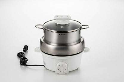 プチ・プレジール 電気ミニグリル鍋 スチーマー付(代引不可)