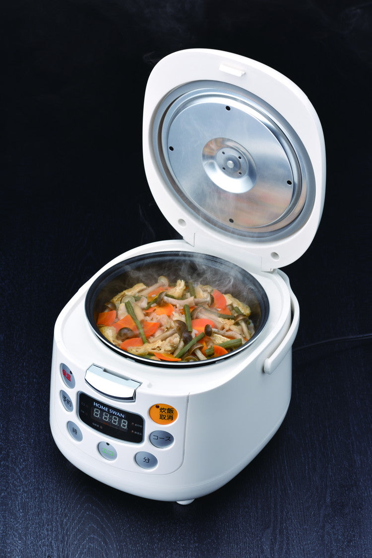 HOME SWAN マイコン式炊飯ジャー3.5合炊き(代引不可)