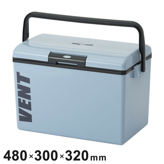 レジャークーラー バンセレーノ#25 アッシュブルー アウトドア レジャー 大活躍 クーラーボックス 持ちやすい 大型キャリングハンドル