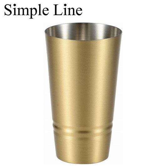 シンプルライン 真鍮製タンブラー330ml(代引不可)