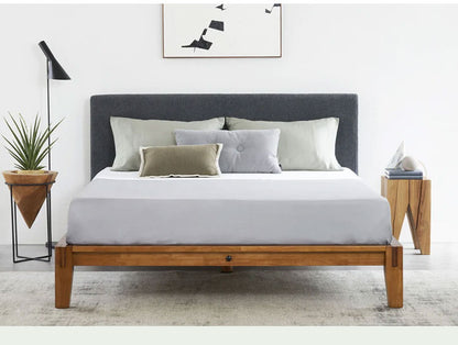 グーグー ベッドフレーム シングル 209cm×30.5×109cm【45日間返品保証】【5年保証】すのこベッド ラバーウッド 無垢材 頑丈 サステイナブル 組木式で組み立て簡単(代引不可)