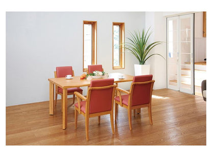 天然木テーブル 90×90cm なぐり加工縁タイプ ストレート脚 天然木 テーブル 机(代引不可)