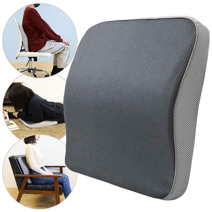 ランバーサポート 後付け 背クッション 背もたれクッション 背当てクッション 腰枕 クッション オフィス 姿勢 布 カバーリング 腰痛対策 洗濯 仕事 完成品 AFL-7(代引不可)