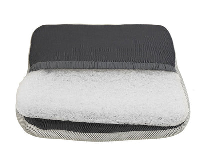 ランバーサポート 後付け 背クッション 背もたれクッション 背当てクッション 腰枕 クッション オフィス 姿勢 布 カバーリング 腰痛対策 洗濯 仕事 完成品 AFL-7(代引不可)