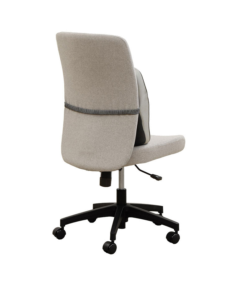 ランバーサポート 後付け 背クッション 背もたれクッション 背当てクッション 腰枕 クッション オフィス 姿勢 布 カバーリング 腰痛対策 洗濯 仕事 完成品 AFL-7(代引不可)