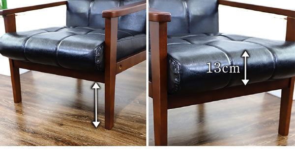 応接ソファセット 4人用 アニータ 3点セット 1人掛けソファ×2台 2人掛けソファ×1台 応接用ソファ ロビーチェア 待合室 椅子 業務用 おしゃれ 銀行 オフィス家具(代引不可)