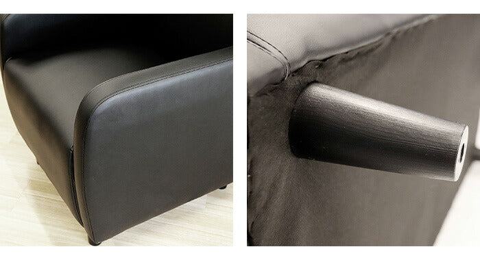 応接室ソファ 二人掛け 丸みのあるデザイン 合皮 2人掛け ソファ 応接ソファ アームチェア ロビーチェア 応接椅子 PVCレザー(代引不可)