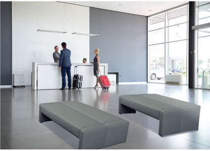 ロビーチェア デザインベンチ 幅150cm カルム 長椅子 2~3人掛け 2人掛け 3人掛け ソファ 待合室 椅子 いす オフィス ベンチソファー 受付け 応接 ソファ 待合椅子(代引不可)