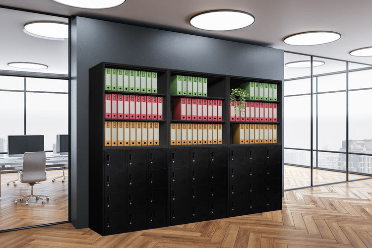 ロッカー 6人用 3列2段 高さ105cm 工具不要で組み立て品 かぎ付き 更衣ロッカー スチール製 スチールロッカー 四人用 収納 スチールキャビネット 4人用ロッカー(代引不可)