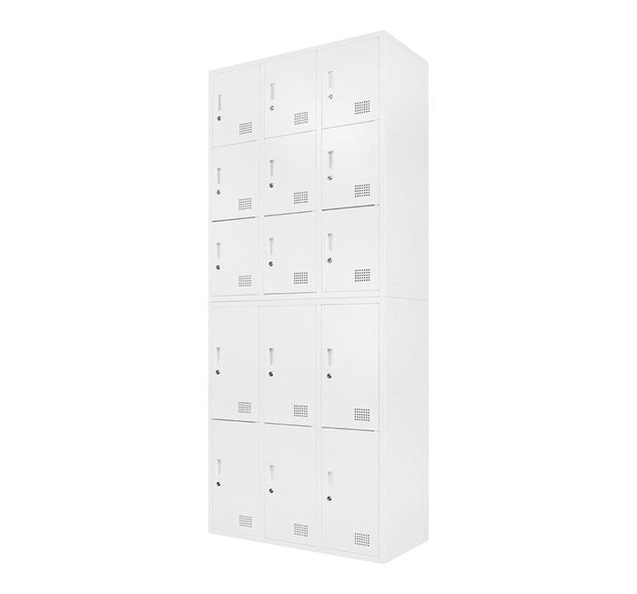 ロッカー 6人用 9人用 2台セット 2台セット 同色セット それぞれ1台ずつ 高さ105cm 工具不要で組み立て品 かぎ付き 更衣ロッカー スチール製 スチールロッカー 収納 スチールキャビネット(代引不可)