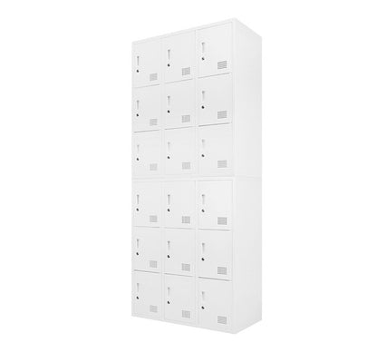 ロッカー 9人用 2台セット 同色2個セット 3列3段 高さ105cm 工具不要で組み立て品 かぎ付き 更衣ロッカー スチール製 スチールロッカー 九人用 収納 スチールキャビネット 9人用ロッカー(代引不可)