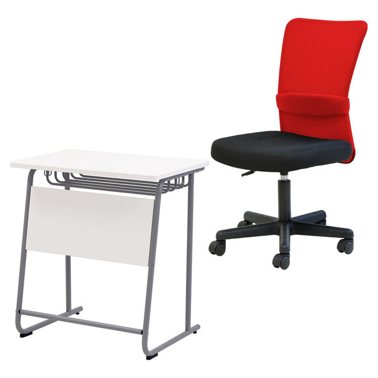 学習机 メッシュチェア セット 幅65cm 新JIS規格 5号サイズ 勉強机 学校机 学校 シンプル オフィスチェア 肘なし デスクチェア パソコンチェア メッシュバッグチェア(代引不可)