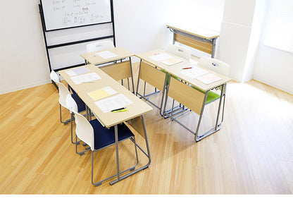学習机 幅65cm 新JIS規格 5号サイズ 勉強机 学校机 学校 シンプル 机 塾 コンパクト 学習塾 リビング 学習 教室 小学校 中学生(代引不可)