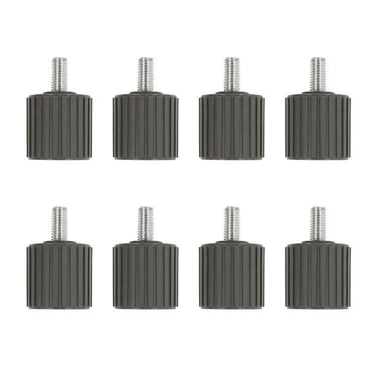 デスク用アジャスター 8個セット H720用 オプション 高さ調整用 ハイアジャスター 高さ72cm デスク用 平机 脇机 スチールデスク 机 NUTS LD-AJ8 デスク脚 キャスター アジャスター(代引不可)