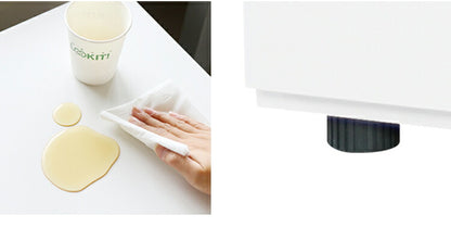 サイドチェスト 鍵付き 脇机 2段 幅40cm スチール製 サイドワゴン サイドデスク 収納 引き出し オフィスワゴン デスクワゴン キャビネット チェスト 収納(代引不可)