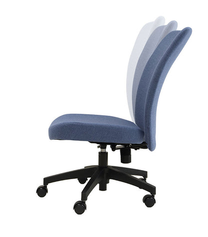 オフィスチェア 布張り デスクチェア 事務椅子 ワークチェア パソコンチェア 布張りチェア 学習椅子 おしゃれ シンプル 低め 北欧 会社 在宅勤務 LGN-1MA 肘あり 椅子(代引不可)