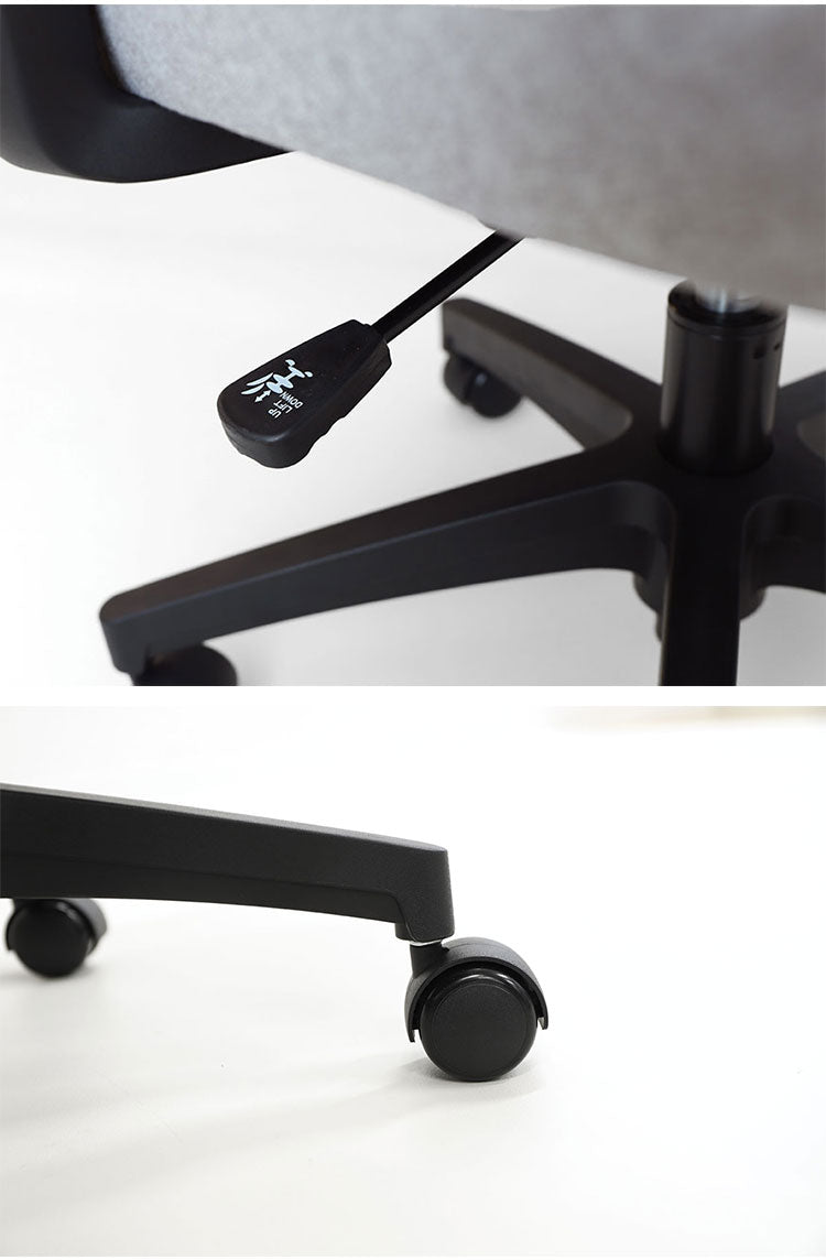 オフィスチェア 布張り デスクチェア 事務椅子 ワークチェア パソコンチェア 布張りチェア 学習椅子 おしゃれ シンプル 低め 北欧 会社 在宅勤務 LGN-1MA 肘あり 椅子(代引不可)