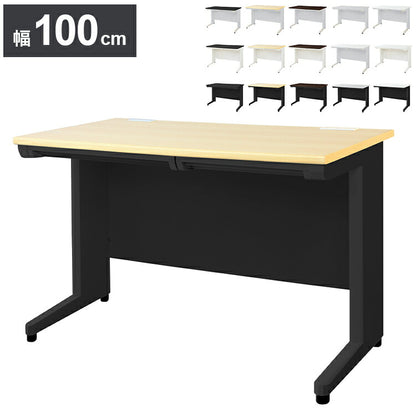 オフィスデスク 平机 幅100×奥行き70cm デスク スチールデスク 事務机 事務用デスク ワークデスク パソコンデスク PCデスク 事務デスク 学習机 学習デスク 業務用(代引不可)