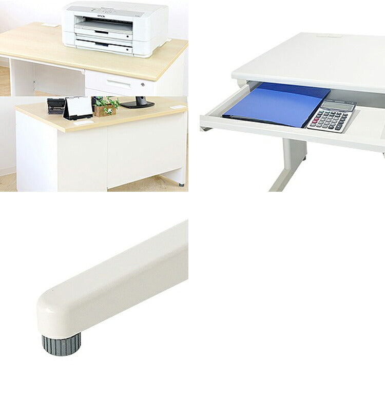 オフィスデスク 平机 幅140×奥行き70cm デスク スチールデスク 事務机 事務用デスク ワークデスク パソコンデスク PCデスク 事務デスク 学習机 学習デスク 業務用(代引不可)