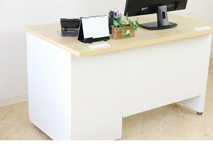 オフィスデスク 片袖机 幅100×奥行き70cm デスク 片袖デスク スチールデスク 事務机 事務用デスク ワークデスク パソコンデスク PCデスク 事務デスク 学習机 学習デスク 業務用(代引不可)