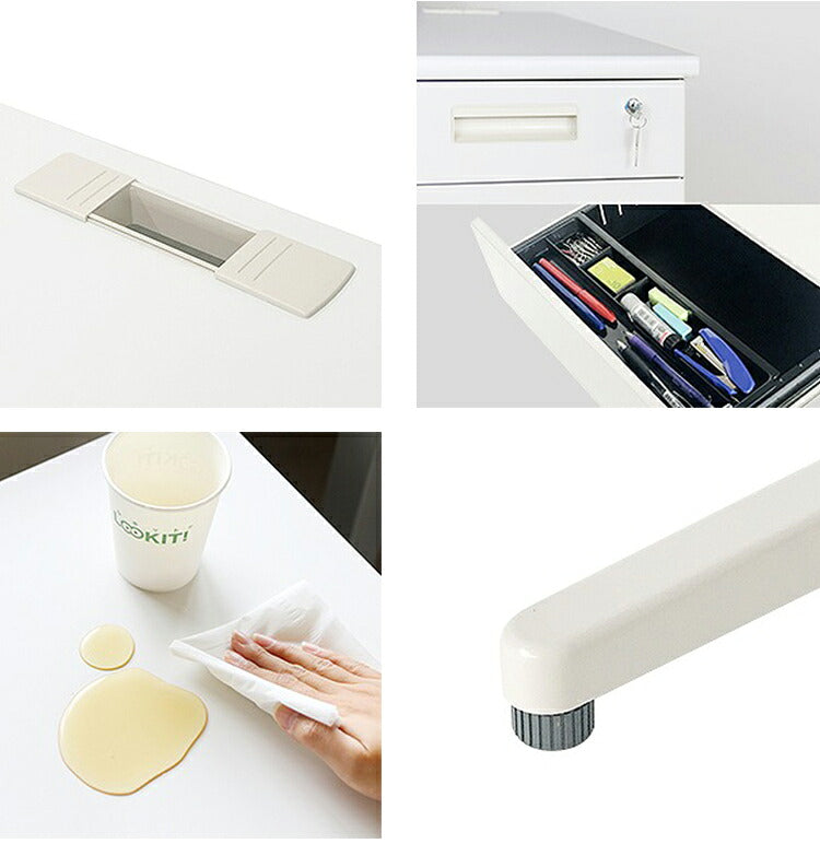 オフィスデスク 片袖机 幅120×奥行き70cm デスク 片袖デスク スチールデスク 事務机 事務用デスク ワークデスク パソコンデスク PCデスク 事務デスク 学習机 学習デスク 業務用(代引不可)