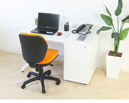 オフィスデスク 片袖机 幅140×奥行き70cm デスク 片袖デスク スチールデスク 事務机 事務用デスク ワークデスク パソコンデスク PCデスク 事務デスク 学習机 学習デスク 業務用(代引不可)