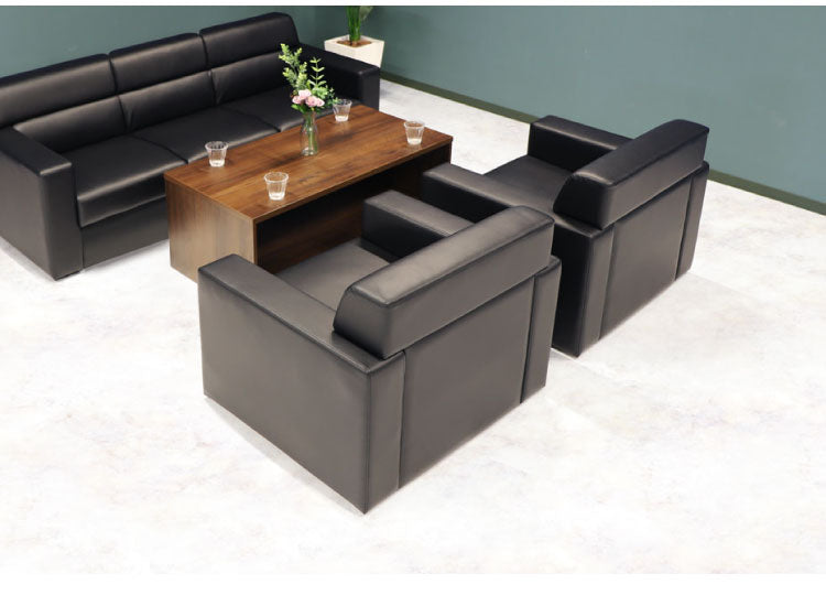 応接室ソファ 1人掛け ルクシー 応接椅子 1人掛けソファー ラウンジ レザー 応接室 社長室 オフィス エントランス ロビー チェア 1人用 クリーン オフィス家具(代引不可)