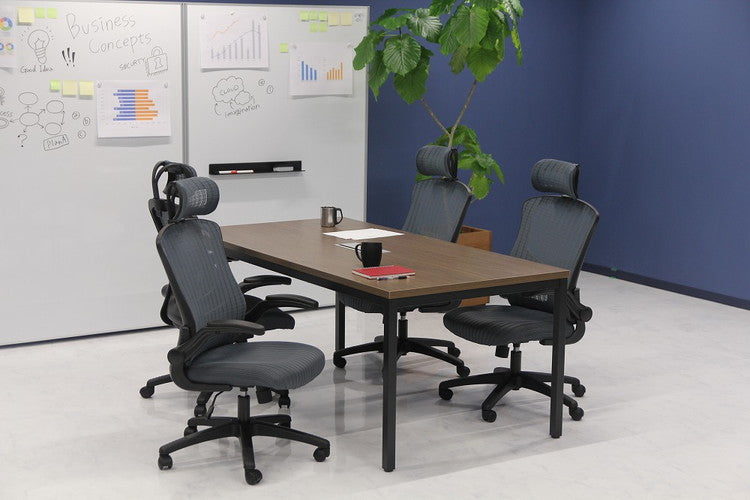 オフィスチェア アームアップ肘 マエストロ7 アームアップチェア メッシュバック ハイバック デスクチェア ロッキング ヘッドレスト パソコンチェア 事務椅子 肘付き(代引不可)