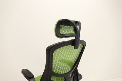 オフィスチェア アームアップ肘 マエストロ7 アームアップチェア メッシュバック ハイバック デスクチェア ロッキング ヘッドレスト パソコンチェア 事務椅子 肘付き(代引不可)