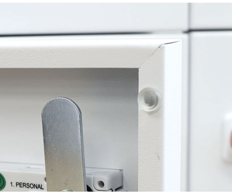 ロッカー ダイヤル錠 2列2段 4人用 貴重品入れ 貴重品ロッカー 貴重品収納 セキュリティボックス 貴重品保管庫 キャビネット 金庫 おしゃれ 鍵 盗難 NSAFE-22-2 保管庫 鍵付きボックス(代引不可)