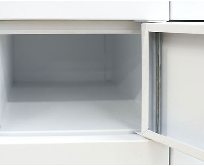 ロッカー ダイヤル錠 2列4段 8人用 貴重品入れ 貴重品ロッカー 貴重品収納 セキュリティボックス 貴重品保管庫 キャビネット 金庫 おしゃれ 鍵 盗難 NSAFE-24-2 保管庫 鍵付きボックス(代引不可)