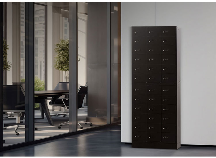 ロッカー ダイヤル錠 2列4段 8人用 貴重品入れ 貴重品ロッカー 貴重品収納 セキュリティボックス 貴重品保管庫 キャビネット 金庫 おしゃれ 鍵 盗難 NSAFE-24-2 保管庫 鍵付きボックス(代引不可)