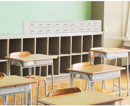 ロッカー ダイヤル錠 3列2段 6人用 貴重品入れ 貴重品ロッカー 貴重品収納 セキュリティボックス 貴重品保管庫 キャビネット 金庫 おしゃれ 鍵 盗難 NSAFE-32-2 保管庫 鍵付きボックス(代引不可)