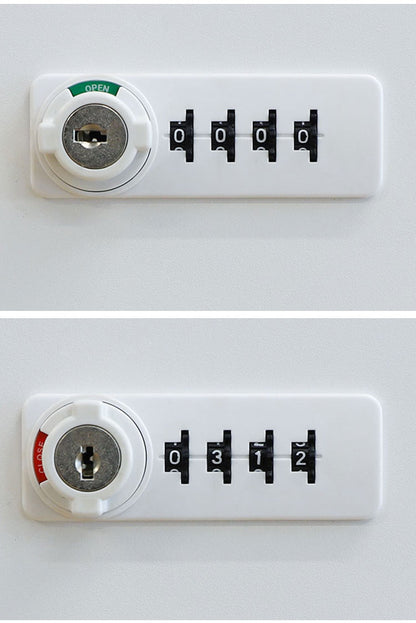 ロッカー ダイヤル錠 3列2段 6人用 貴重品入れ 貴重品ロッカー 貴重品収納 セキュリティボックス 貴重品保管庫 キャビネット 金庫 おしゃれ 鍵 盗難 NSAFE-32-2 保管庫 鍵付きボックス(代引不可)