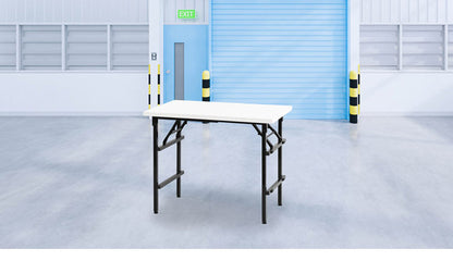 【500円OFF】作業台 120×75cm 折りたたみ 折りたたみ作業台 耐荷重200kg ワークデスク ワークテーブル 作業テーブル 軽量 テーブル 工場 完成品 作業机 折畳(代引不可)